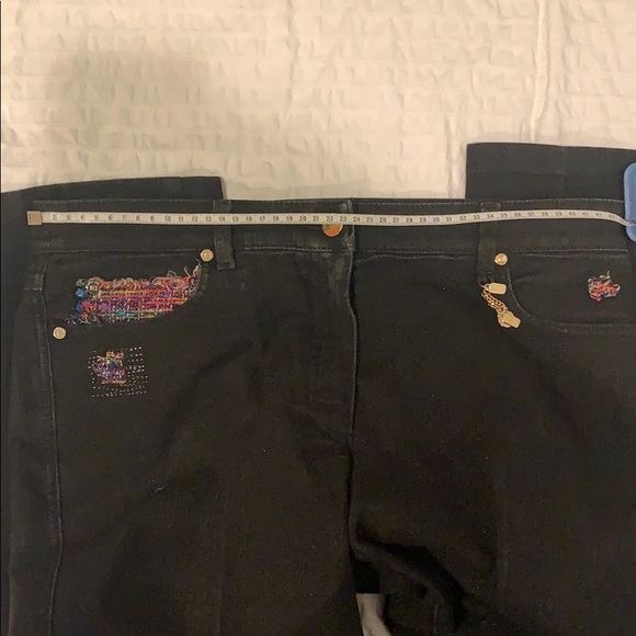 Escada women's vintage black jeans - Picture 7 of 11